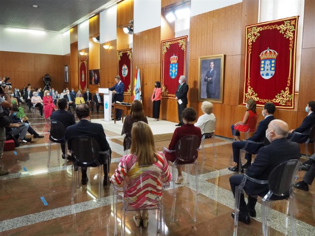 Alberto Núñez Feijóo tomou posesión como presidente da Xunta no Parlamento de Galicia